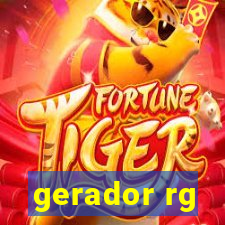 gerador rg